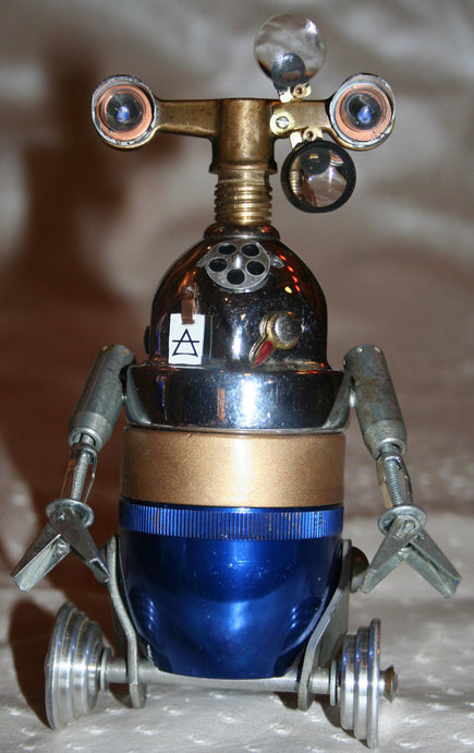 Brass & Blue Robot